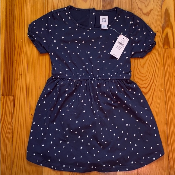 GAP Other - NWT Baby Gap Navy Star Dress